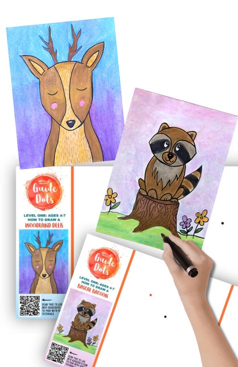 Add-On Art Rolls for Guide Dots Level 2 Art Kits - Age 8+