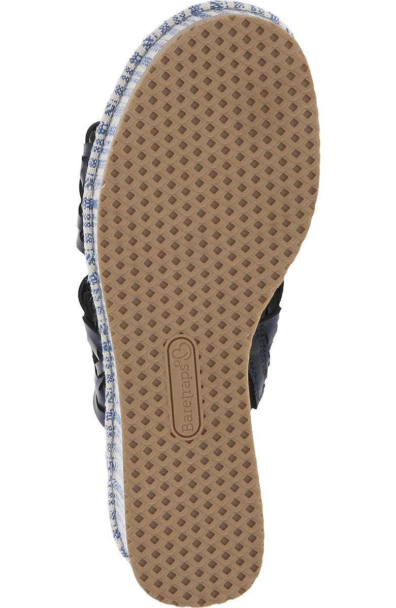 BARETRAPS Skylar Wedge Sandal, Alternate, color, Dark Navy