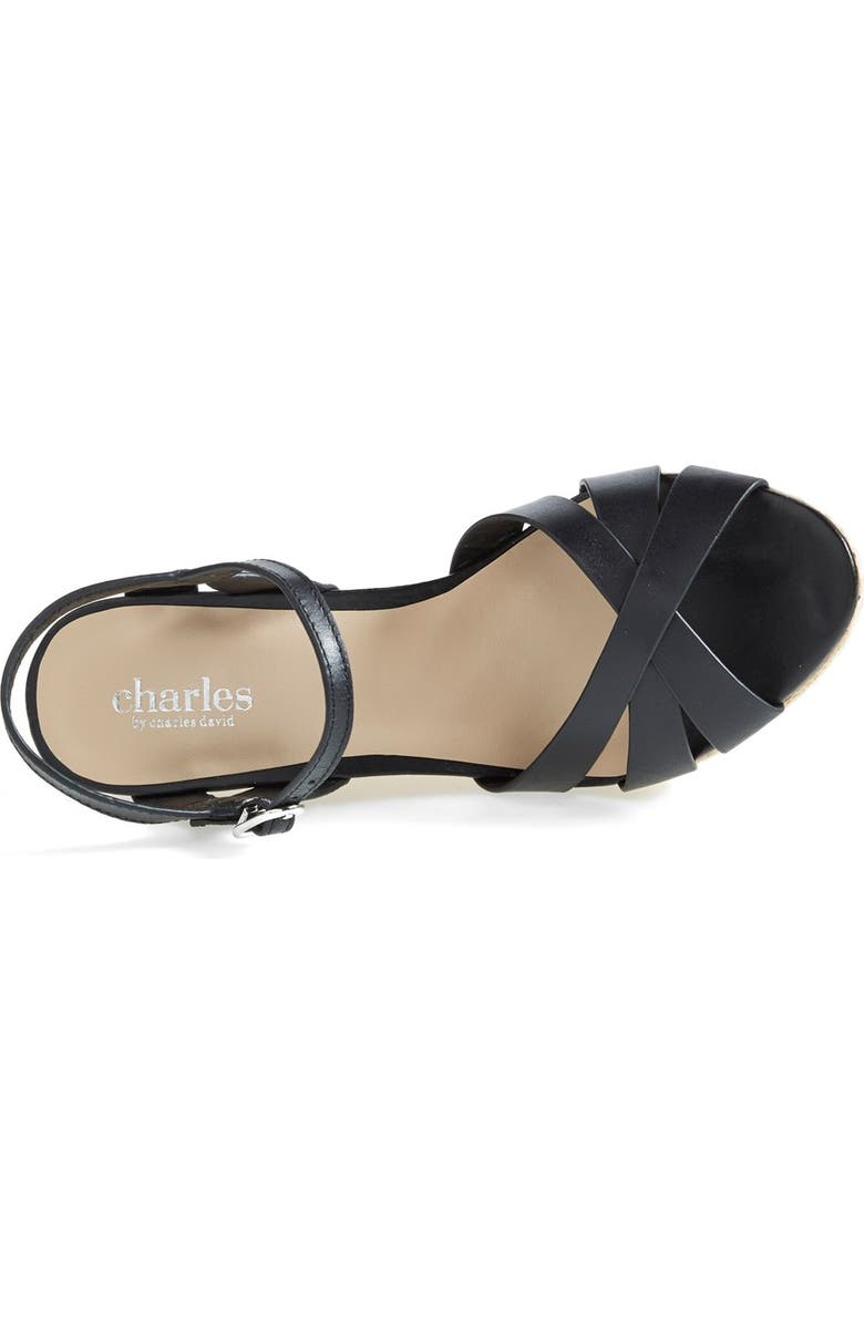 Charles by Charles David 'Astro' Espadrille Sandal, Alternate, color,