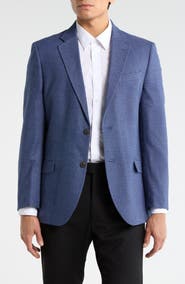 Nautica Check Stretch Blazer