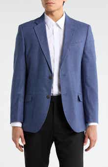 Nautica Check Stretch Blazer