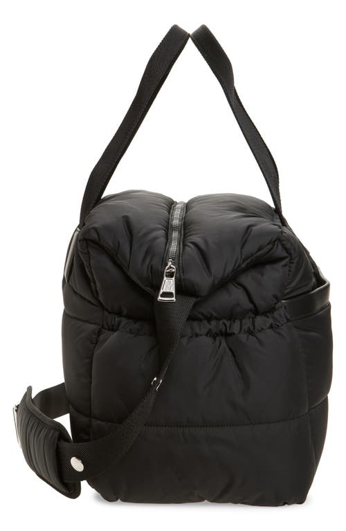 Moncler Mommy Quilted Diaper Bag In Black