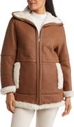 Vince Reversible Genuine Shearling Lined Jacket