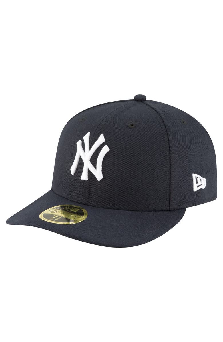 New Era Men's New Era CC Sabathia Navy New York Yankees 2025 National Baseball Hall of Fame 59FIFTY Low Profile Fitted Hat, Alternate, color, Navy