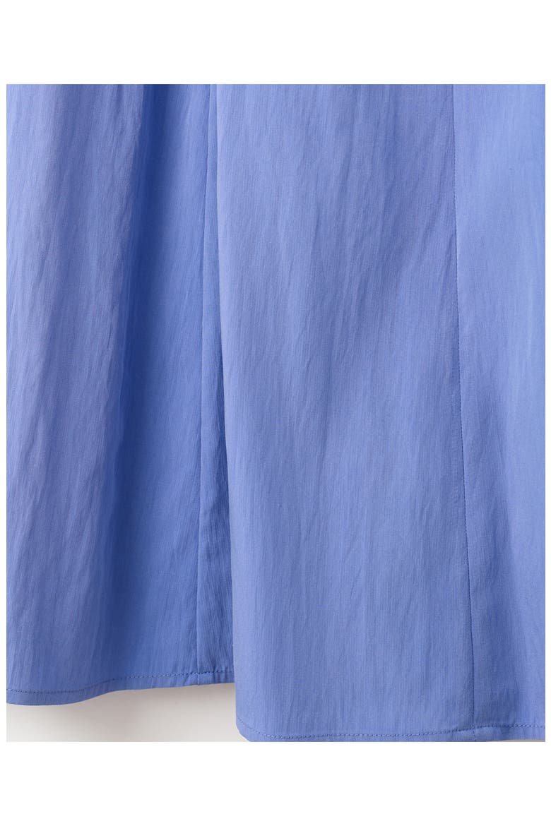 Crinkled A-Line Dress, Alternate, color, BLUE