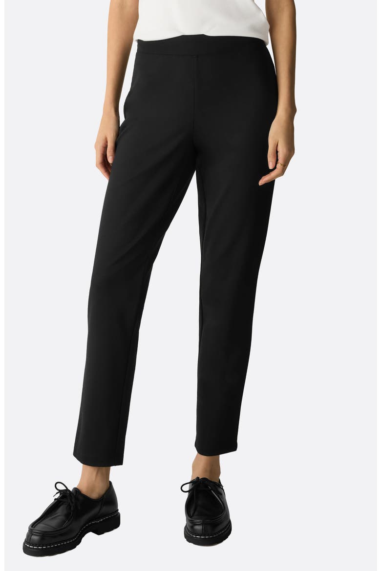Slim Ankle Pants, Main, color, BLACK