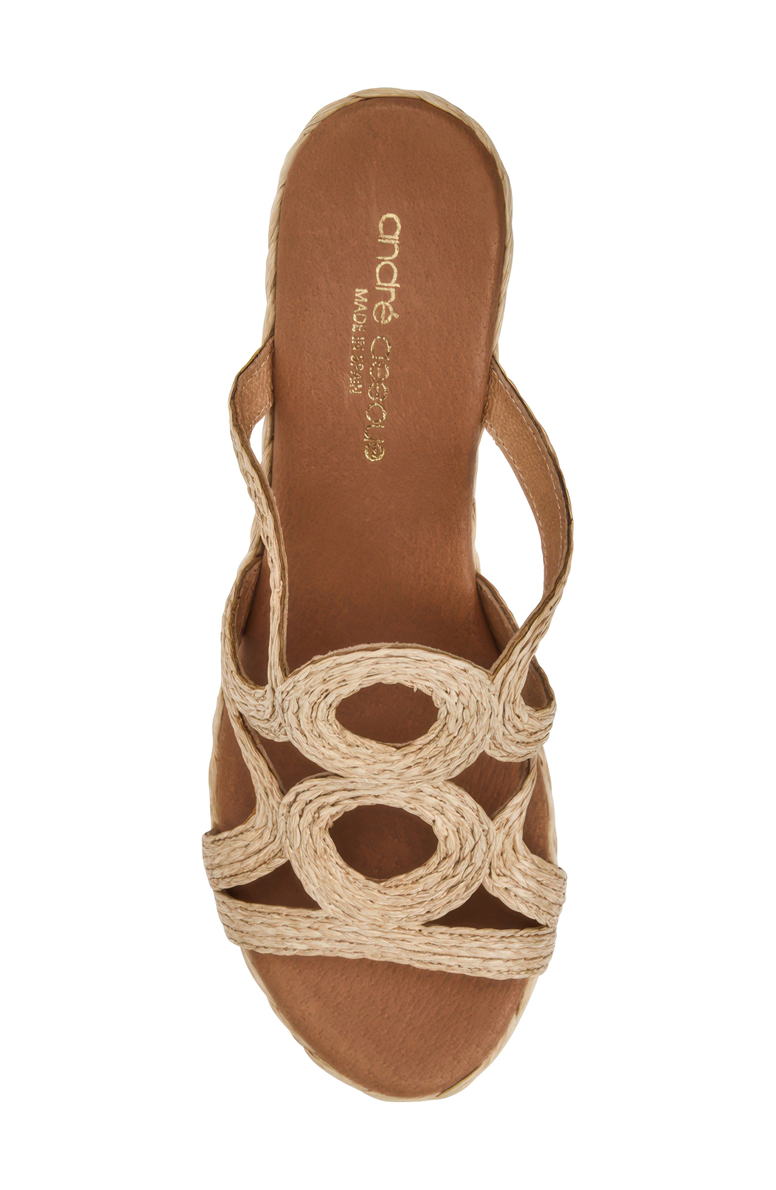 André Assous Neena Espadrille Wedge Sandal, Alternate, color, 