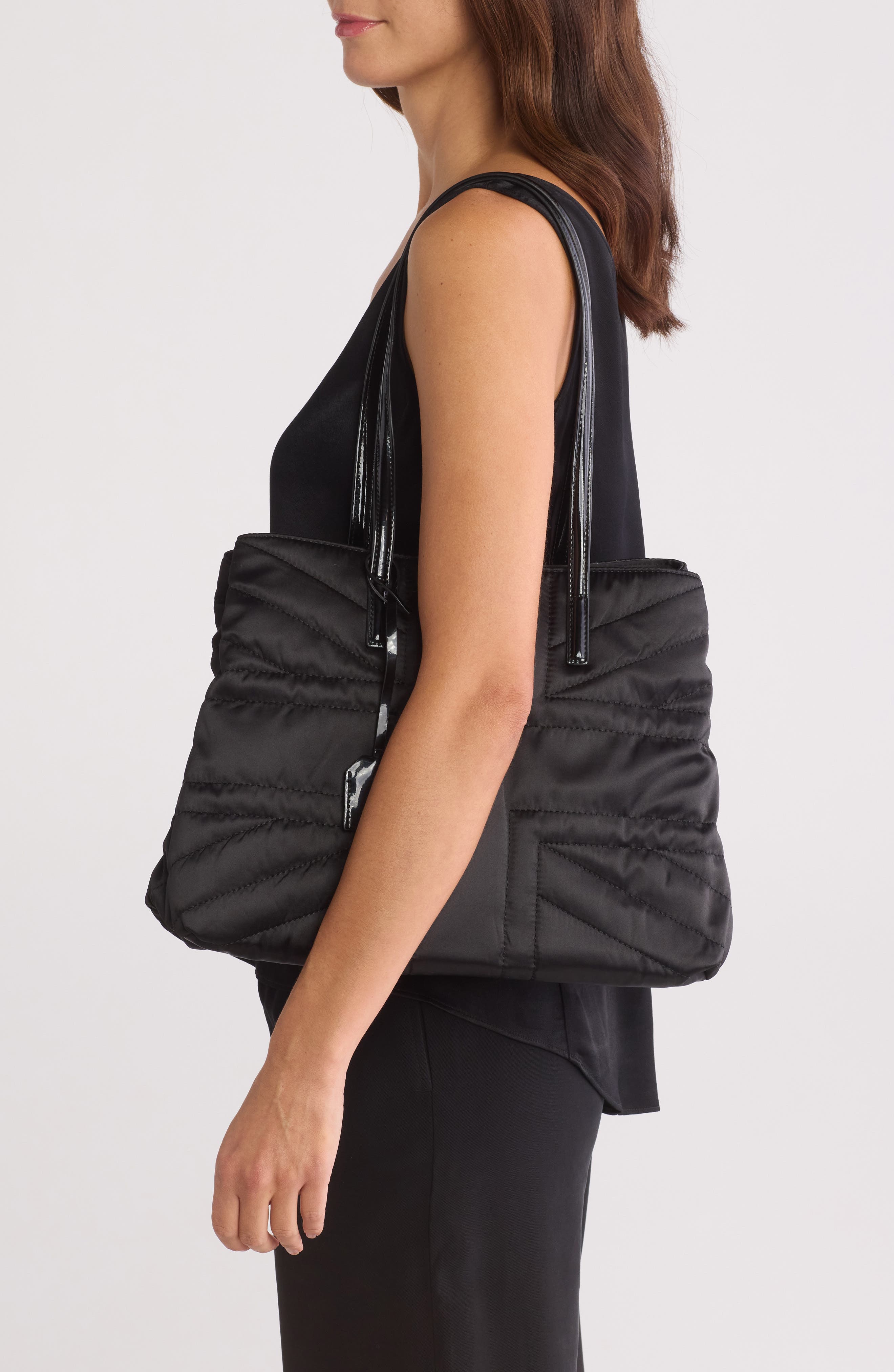 Kurt Geiger London Recycled Union Jack Tote Bag, Alternate, color, 