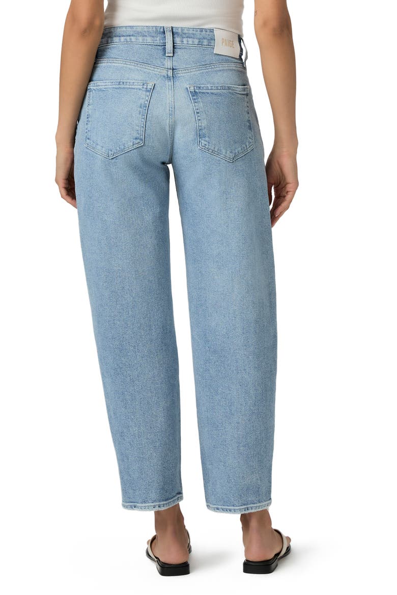 Alexis High Waist Ankle Barrel Jeans, Alternate, color, VERSE