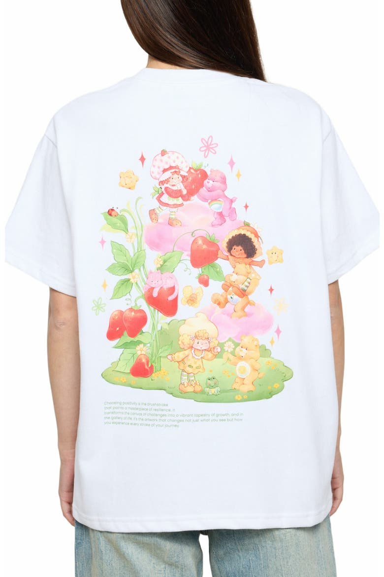 KINDNESS SEASON OVERSIZED TEE, Main, color, WHITE