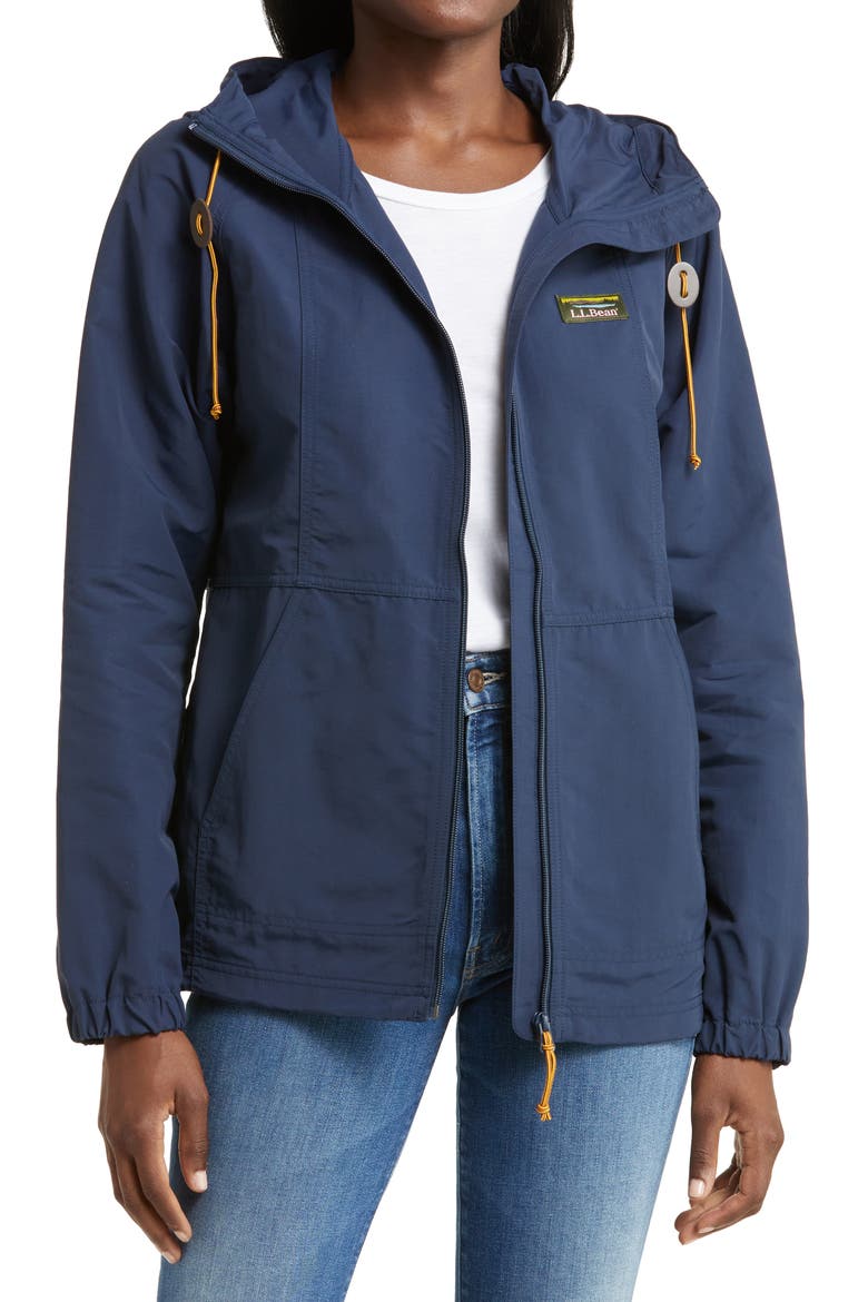 Mountain Classic Water Resistant Nylon Jacket, Main, color, NAUTICAL NAVY
