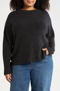 Eileen Fisher Funnel Neck Wool Sweater
