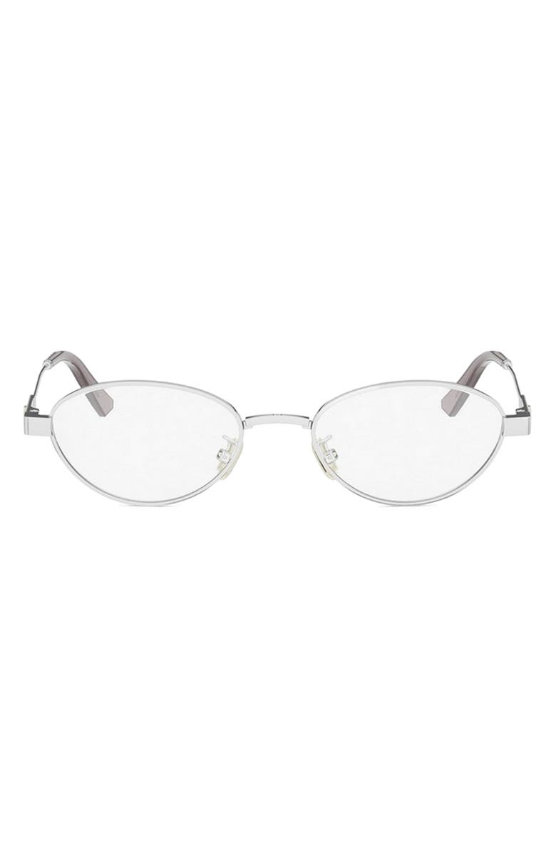 DIOR Cannageo B3U 51mm Oval Glasses, Main, color, 