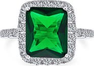 BLING JEWELRY Vintage Cubic Zirconia Estate Style Ring
