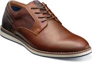 NUNN BUSH Circuit Leather Plain Toe Derby - Wide Width Available