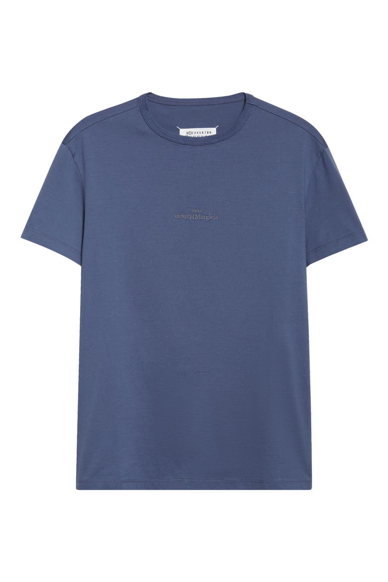 Crewneck T-Shirt, Alternate, color, AVIO/ GREY EMBROIDERY