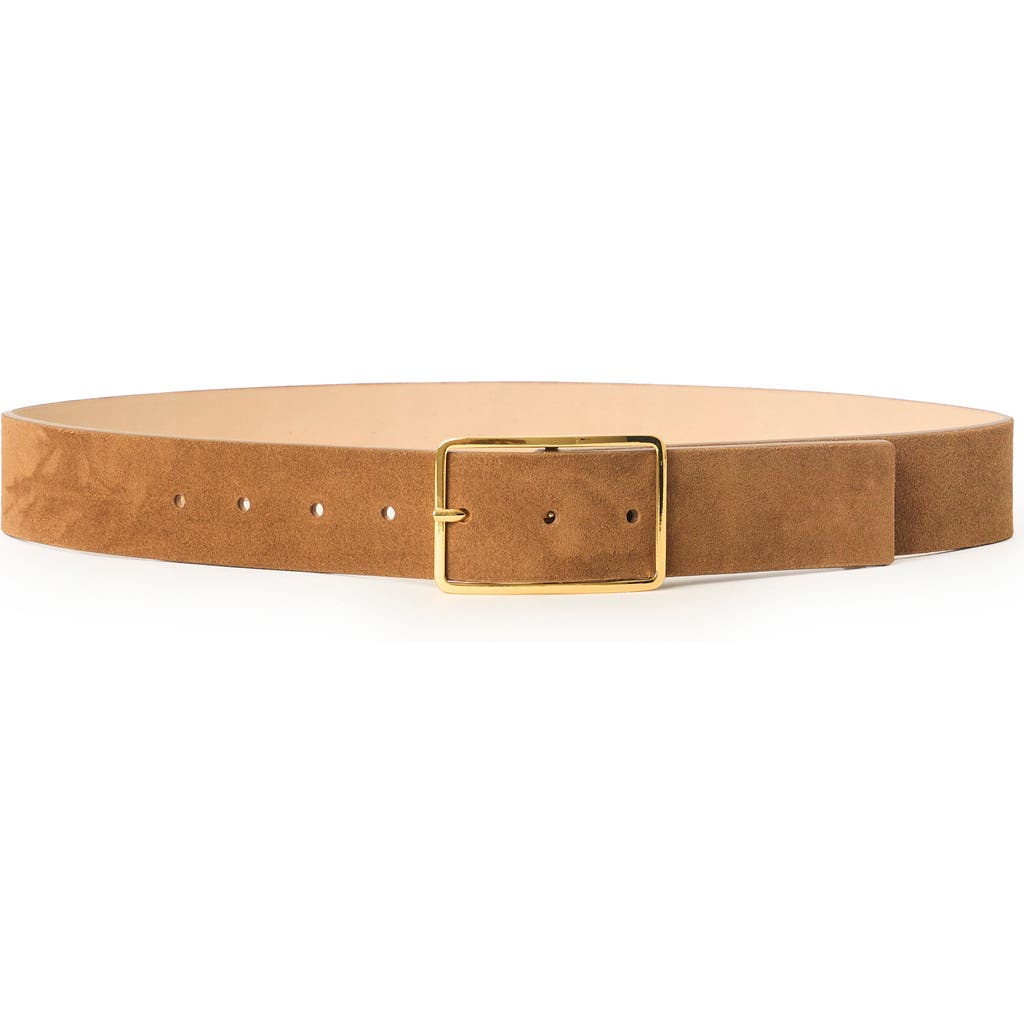 B-Low the Belt Milla Suede Belt in Bronze Gold at Nordstrom, Size Large