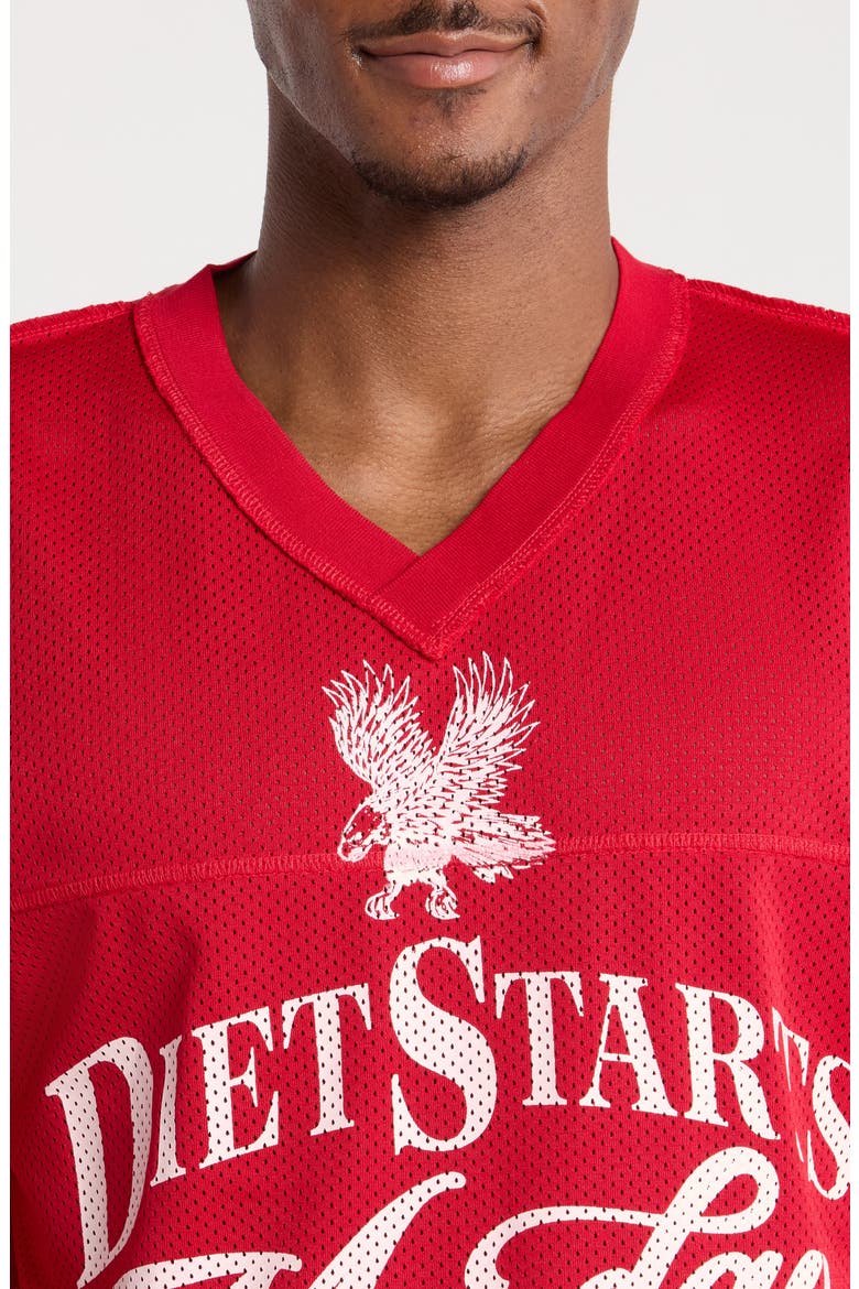 State Champs Mesh Practice Jersey, Alternate, color, RED/ WHITE