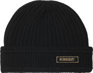 Burberry Logo Wool Beanie