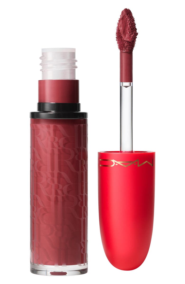 MAC Cosmetics MAC Aute Cuture Starring Rosalía Retro Matte Liquid Lipstick, Main, color, 