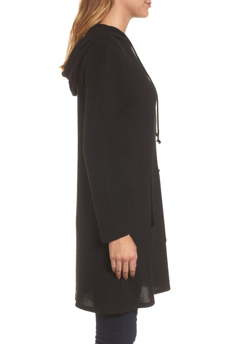 Hooded Tunic, Alternate, color, BLACK