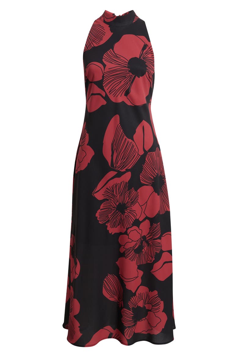 sam edelman off the shoulder floral dress Sam Edelman Off the Shoulder Midi Dress Dolce Blue 2