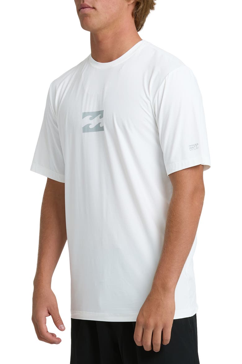 All Day Wave Graphic UPF 50+ Surf T-Shirt, Alternate, color, WHITE