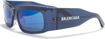 56mm Rectangular Sunglasses