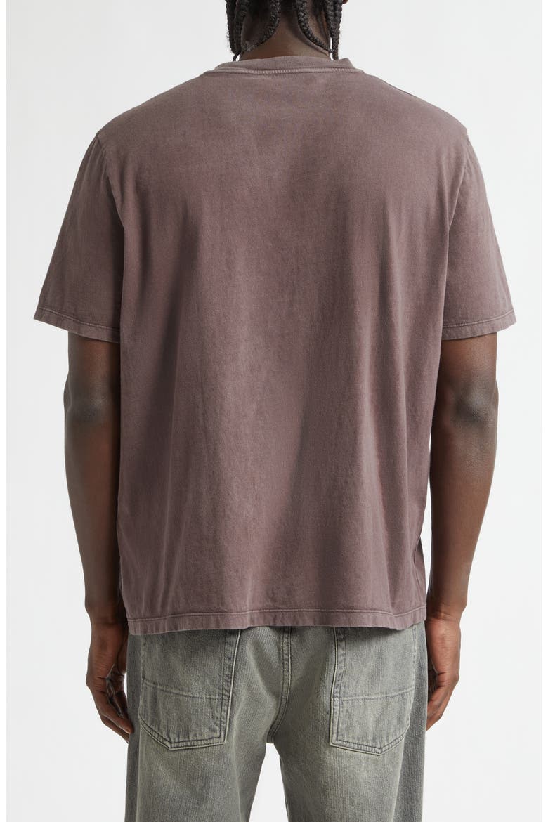Box Cotton T-Shirt, Alternate, color, WORN BROWN LEGACY JERSEY