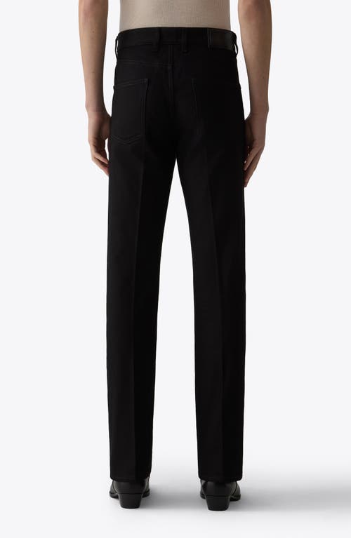 Blk Dnm 77 Slim Organic Cotton Straight Leg Jeans In Black