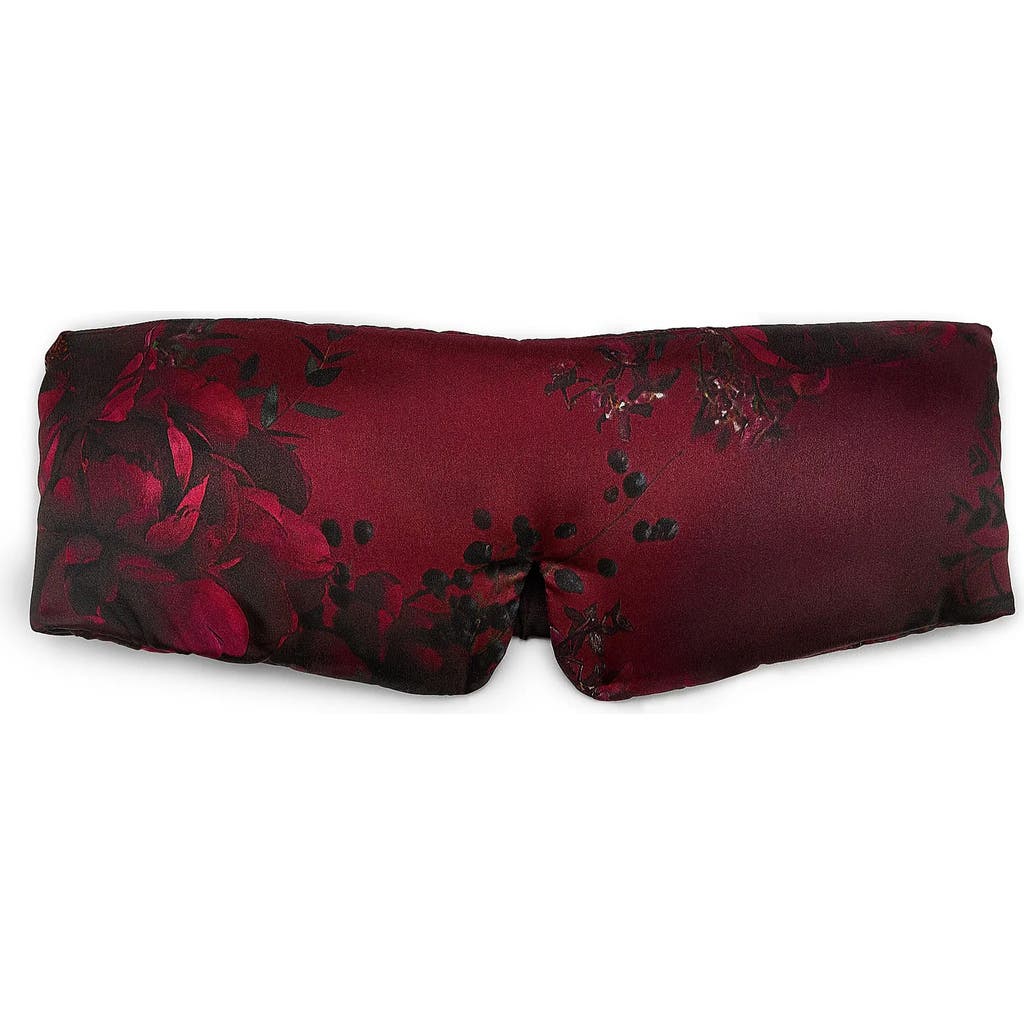 Lunya X Rosandich Floral Washable Silk Sleep Mask
