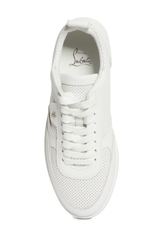 Christian Louboutin Tutti Rui Sneakers In White