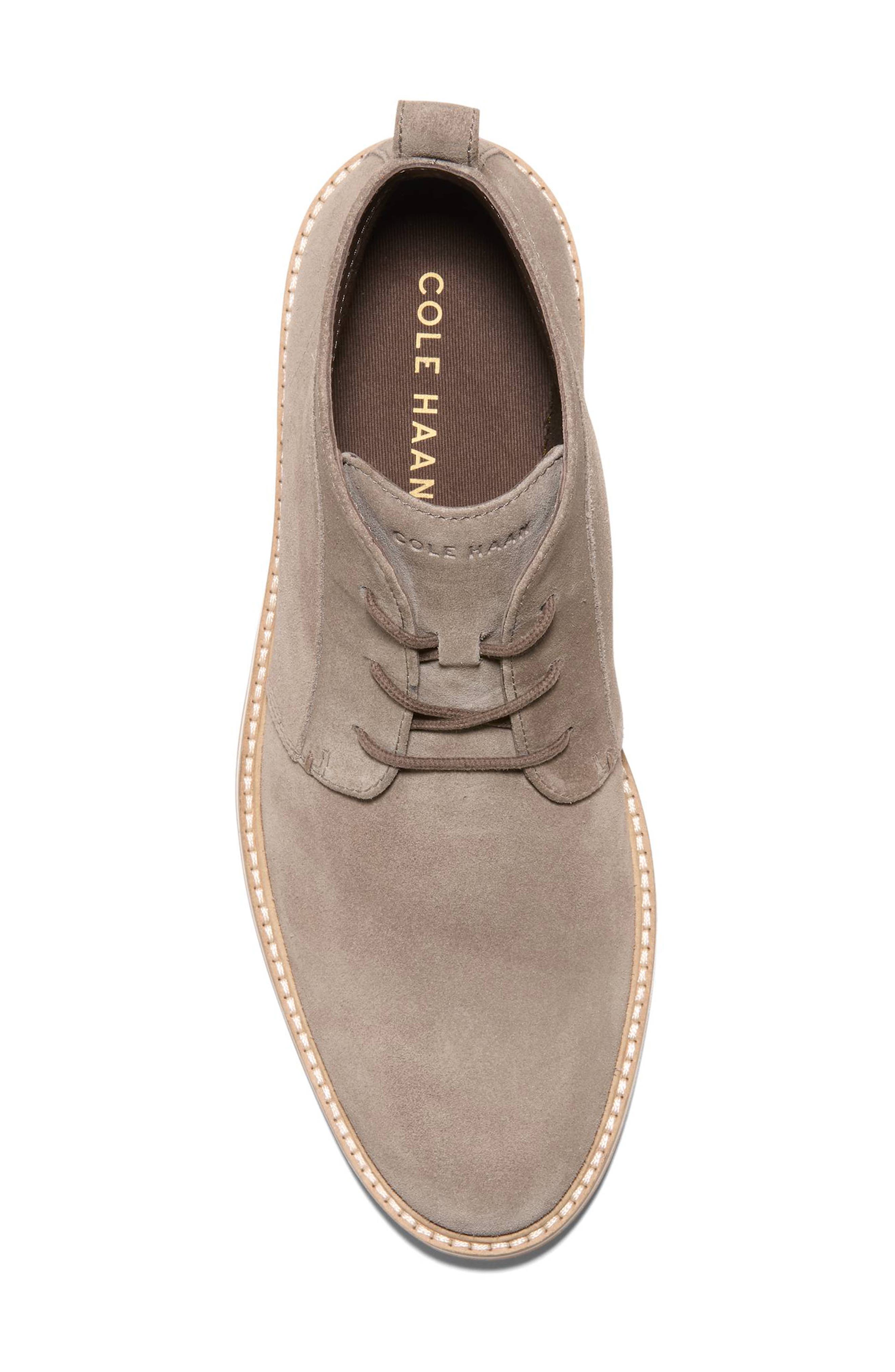 Cole Haan Morse GRANDFØAM Chukka Boot, Alternate, color, Morel Suede / Ivory
