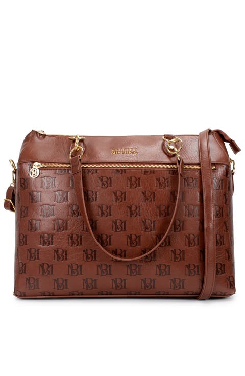 Madalyn Vegan Leather Weekender Duffel Bag
