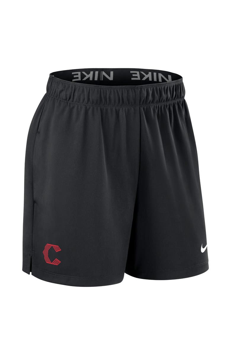Nike Women's Nike Black Cincinnati Reds Authentic Collection City Connect Practice Performance Shorts, Alternate, color,