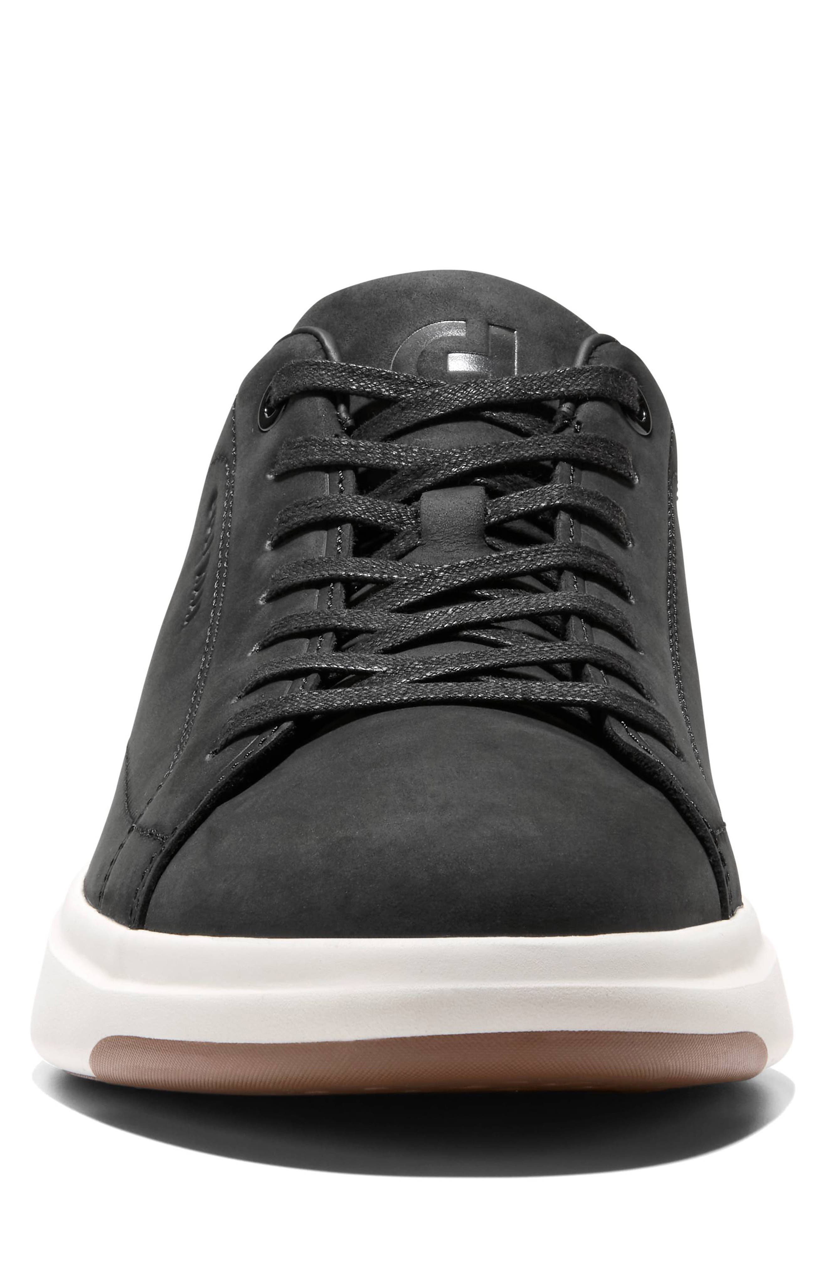 Grandpro Tennis 2.0 Sneaker, Alternate, color, BLACK NUBUCK/ BRITISH TAN