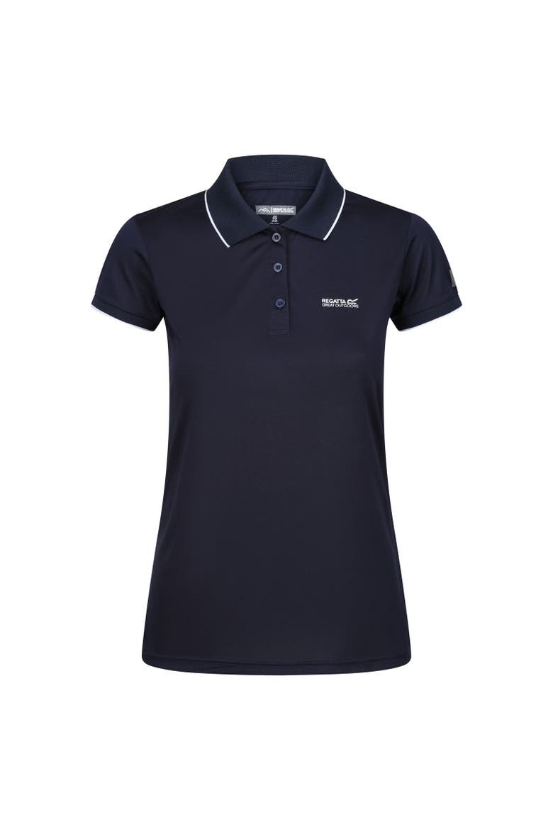 Remex Ii Polo Neck T-shirt, Main, color, Solid Navy