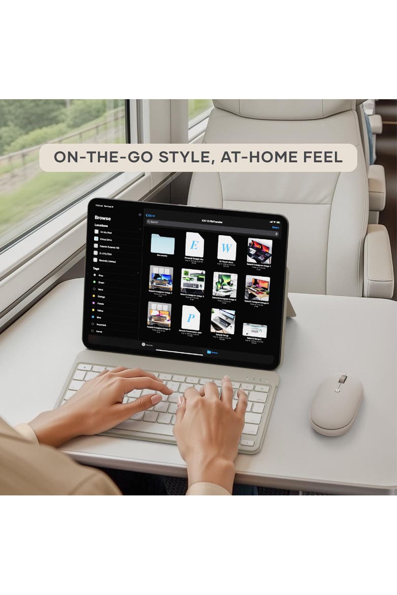 OntheGo Bluetooth Mouse, Alternate, color, Sand