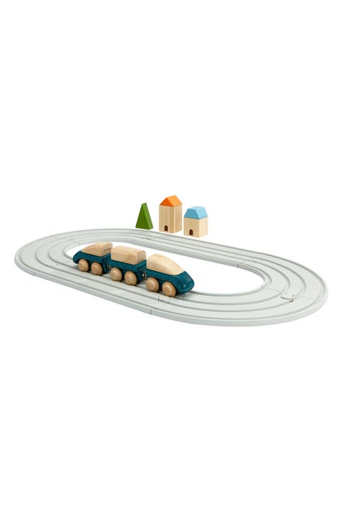 Small Rubber Road & Rail Set
