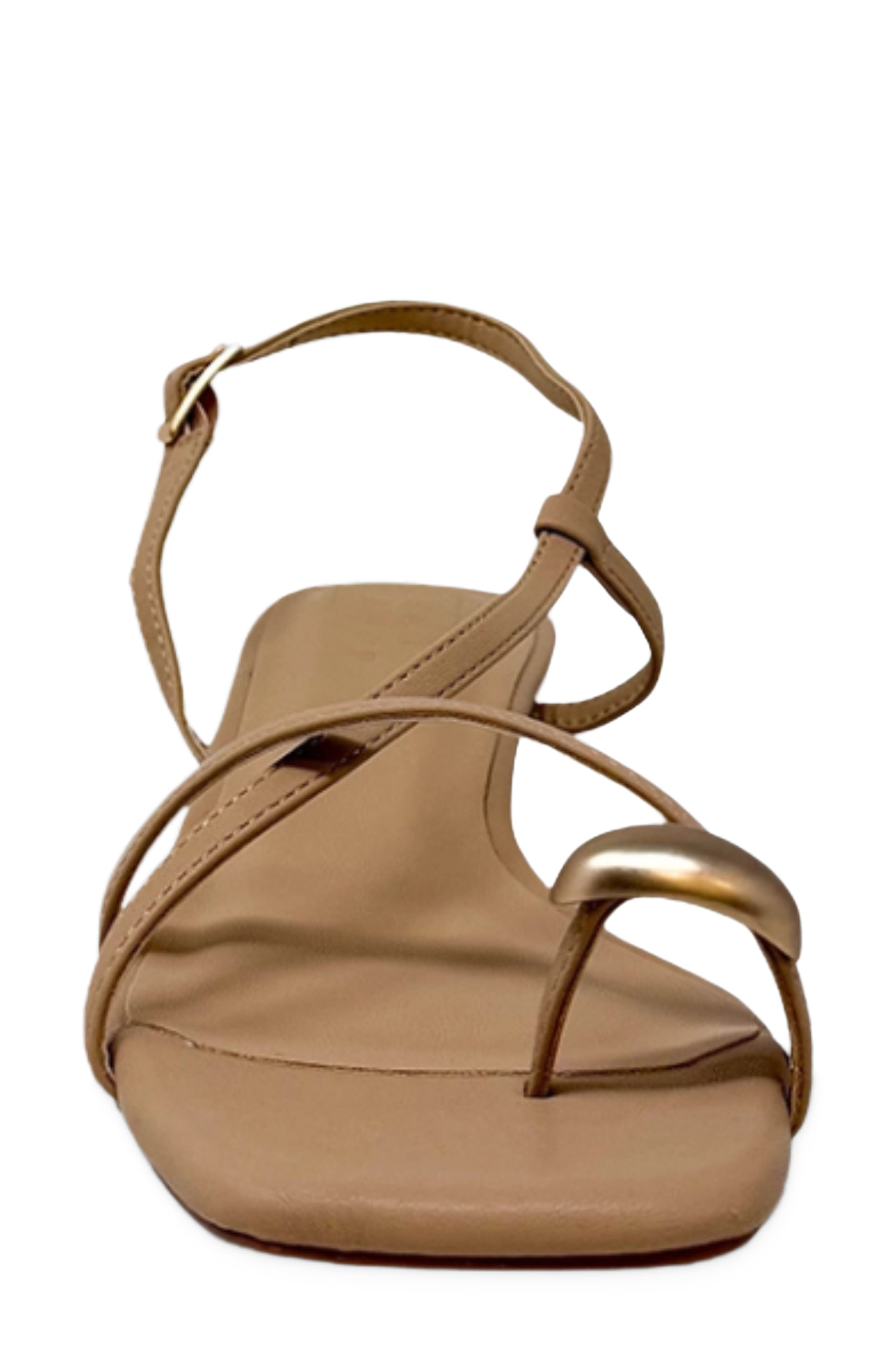 Harper Slingback Kitten Heel Sandal, Alternate, color, BEIGE