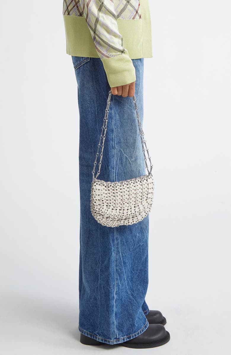 Rabanne Iconic 1969 Crescent Shoulder Bag, Alternate, color,