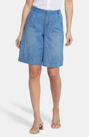 NYDJ Relaxed Denim Bermuda Shorts