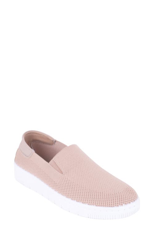 Tahari Appollonia Slip-On Platform Sneaker in Tan at Nordstrom, Size 7.5