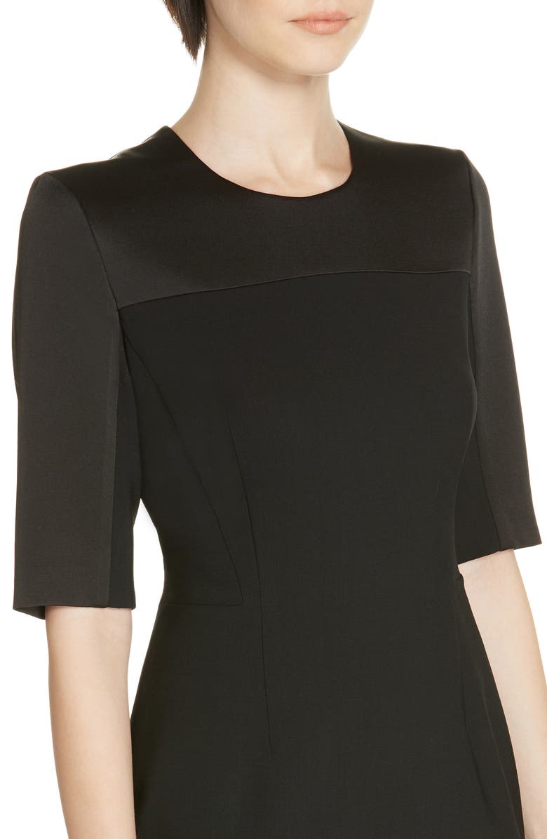 BOSS Danufa Stretch Wool Sheath Dress, Alternate, color, 