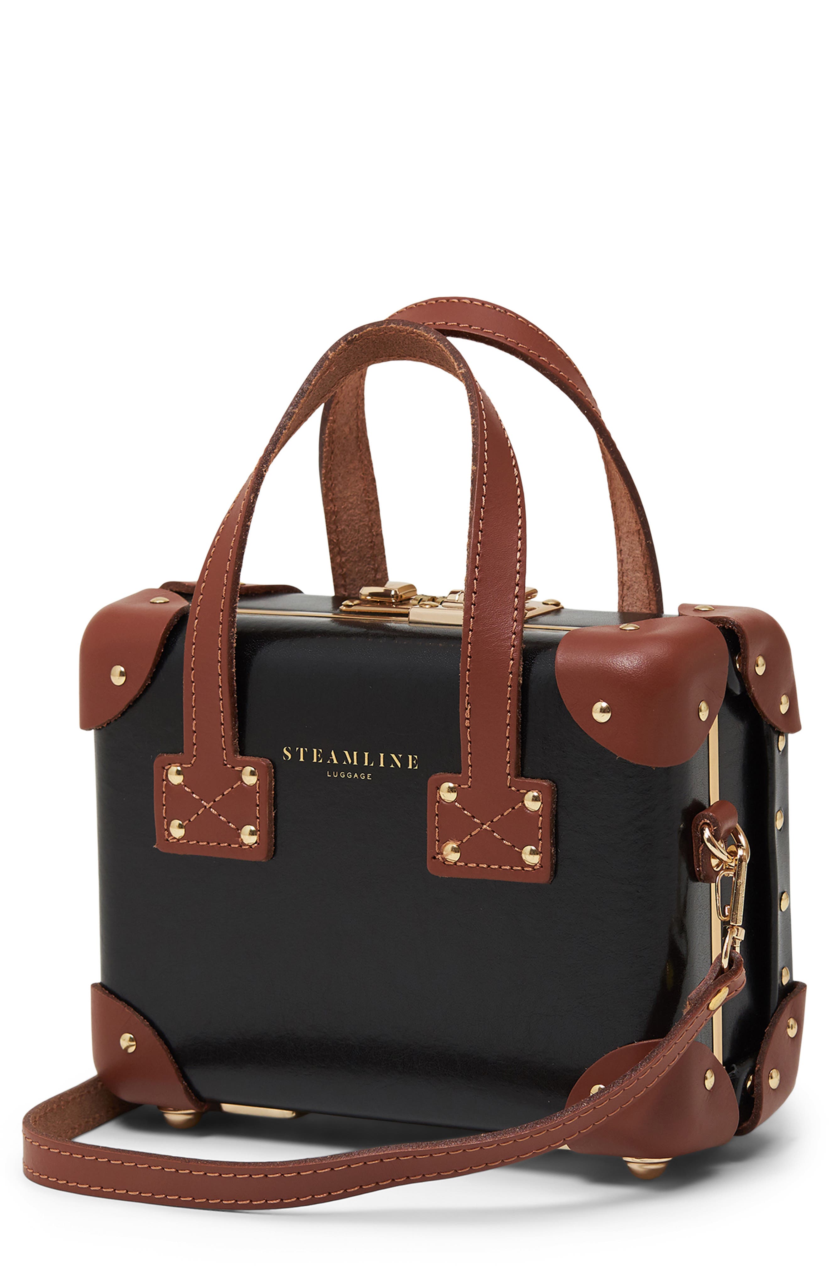 SteamLine Luggage The Diplomat Mini Crossbody Bag, Main, color, 