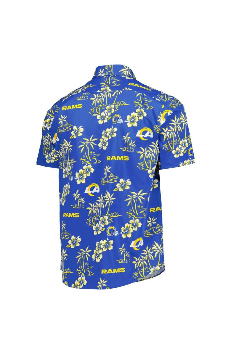 Reyn Spooner Men's Reyn Spooner Royal Los Angeles Rams Kekai Button-Up Shirt, Alternate, color, Royal