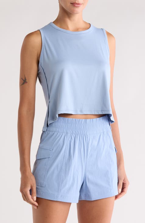 Josie High-Low Crop Tank