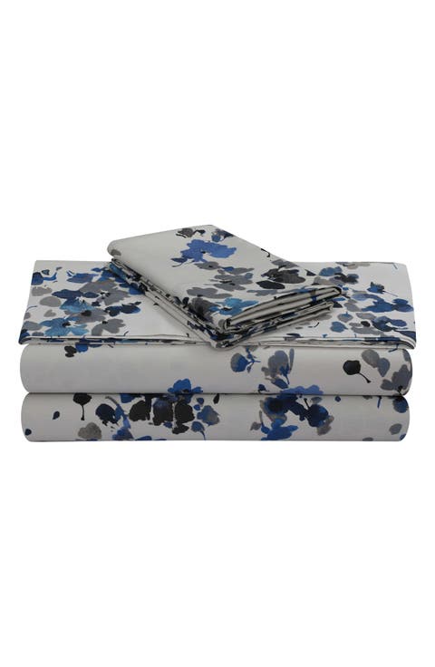 Lisbon 300 Thread Count Cotton Sateen Sheet Set