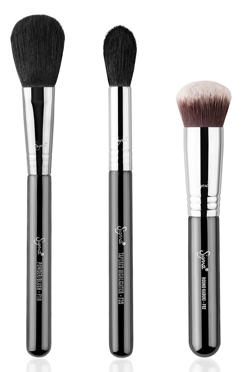 Sigma Beauty Sheer Cover Brush Set, Alternate, color, 