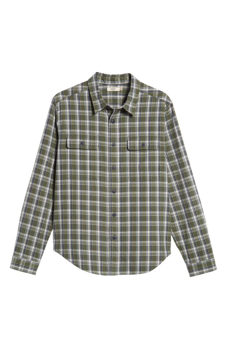 UGG<sup>®</sup> Anders Flannel Sport Shirt, Alternate, color, 